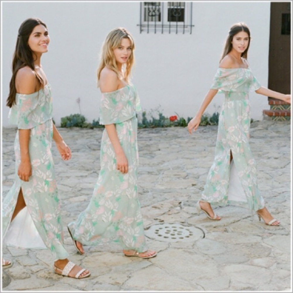 NWOT Plum Pretty Sugar Faithful Dress - Villa- M